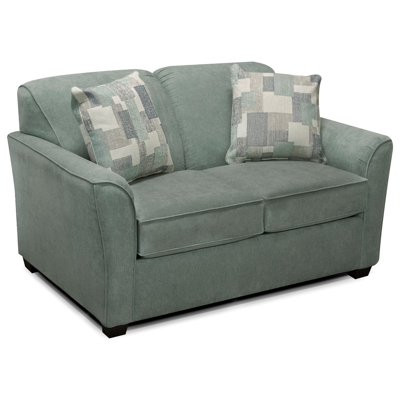 England 300 Series 306 8453 Loveseat with Casual Contemporary Style